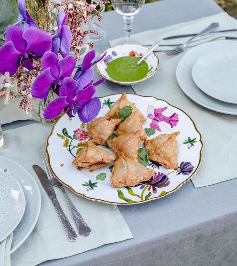 Lamb and Cheese Samosa